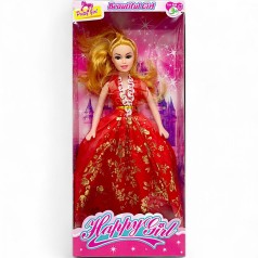 Кукла у червоній сукні ВИД 4