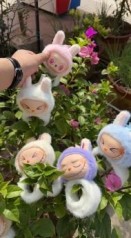 Слеп-браслет з м'якою іграшкою Лабубу 