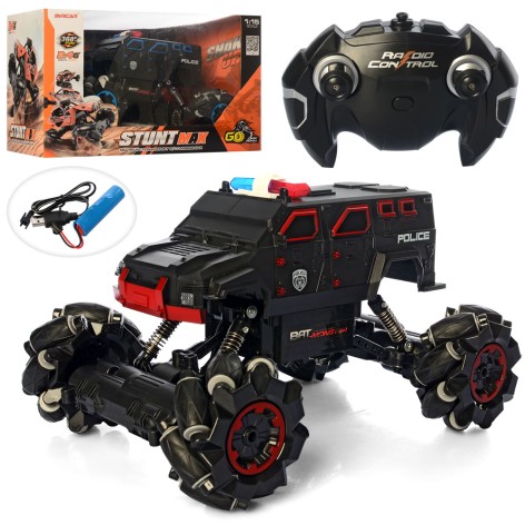 Радіокерований  джип , аккум, 1:15, USBзарядн, 2цвета, в кор-ке, 36-21-21см 