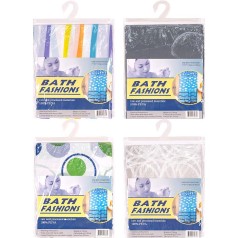 Штора для ванни щільна 180*180 см 400мк