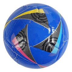 М'яч футбольний РОЗМІР №2, вага 100 грамів, матеріал PVC, балон гумовий (синий)