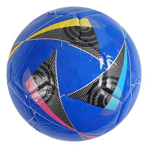 М'яч футбольний РОЗМІР №2, вага 100 грамів, матеріал PVC, балон гумовий (синий)