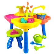 Пісочний столик Kinderway з набором для гри в пісок та воді (01-121-1)