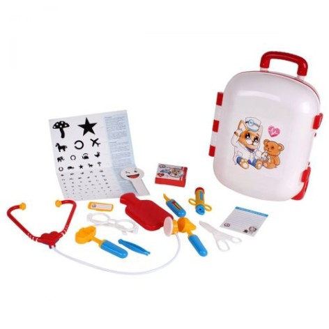Дитячий набір Технок "Маленький лікар" пластиковий 27x14x36 см (Україна)