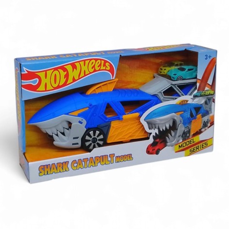 Трейлер іграшковий "Акула" запускач та 2 машинки