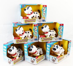 УЦЕНКА 30% Собака PLAY SMART 7110 "Лакки" интерактивная батар.рус.муз.свет.сенсор кор.26*15*19 ш.к.