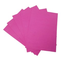 Фоамиран фуксия А4 21*29,7см, 1мм, 5 листов (32635)