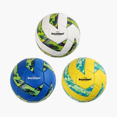 М'яч футбольний 3 кольори, розмір №5, матеріал TPE, 330-350 грамів, гумовий балон, мікс видів 