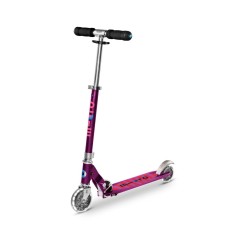Самокат MICRO серии Sprite LED – Фиолетовый