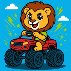 Картина по номерам для детей 