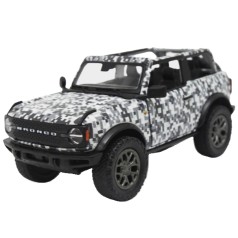 Машинка металева FORD BRONCO CAMO-EDITION  сірий
