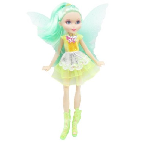 Лялька-фея, у зеленому