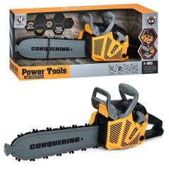 Пила звук, автоматичне обертання пиляльного ланцюга, на батарейках, кор. 