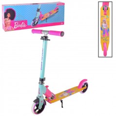 Самокат городской 2-х колес. ст. SC22012 (4 шт) Barbie,алюминий, колеса PU 145 мм, в коробке 71*10*26 см