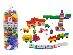 Конструктор детский Promtex с большими деталями, 180 элементов 4014