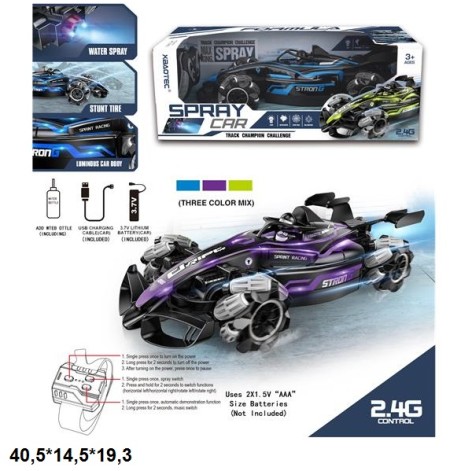 Радіокерований Формула-трюкач XB1112 акум.USB,муз.світ.дим.дріфт.3кол.кор.40,5*14,5*19,3 