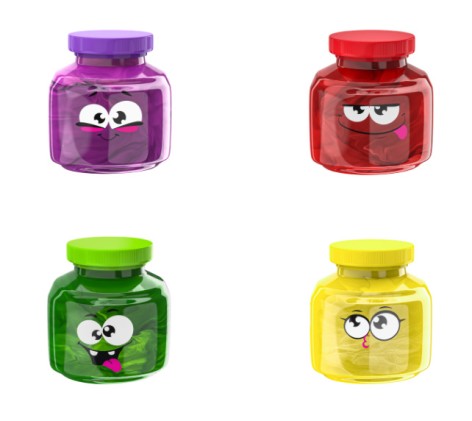 Игрушка-антистресс 95 мл Slime emotion ТМ Lovin ОКТО 