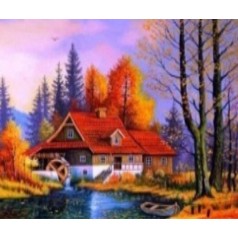 Алмазна мозаїка за номерами 74706EGA 40*50 