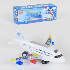 Літак їздить, світло, звук, на батарейці, в кор. 