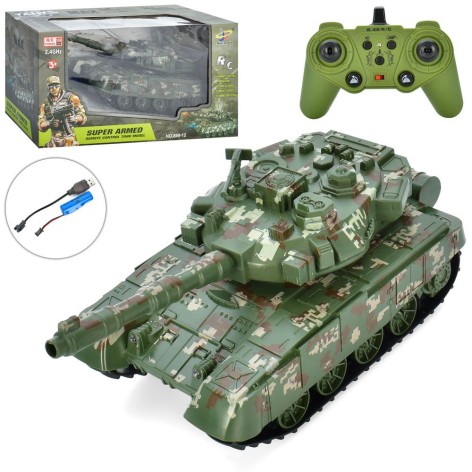 Танк на радіокеруванні, стріляє кульками