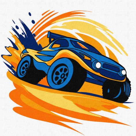 Картина за номерами для дітей 