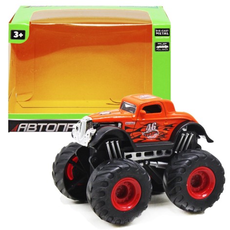 Машина АВТОПРОМ оранжевая