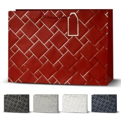 Пакет подарунковий паперовий S "Squares" 18*23*10см R97050-S (480шт) 6 шт. в уп. //