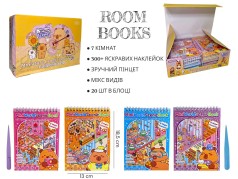 3D Румбокс-наліпки капібара, блокнот, 20шт в кор. /10/200/