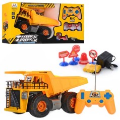 Радіокерований самоскид A-Toys з рухомим ковшем та звуком 33 см