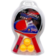 Ракетки для настольного тенниса с мячиками на блистере KEPAI KP-0235