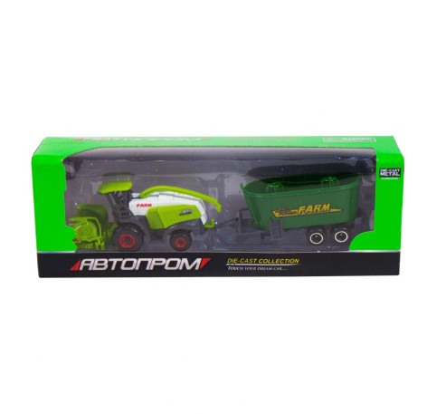 Трактор із причепом №2 із серії 