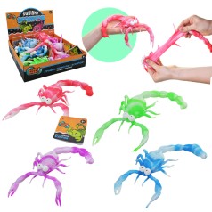 Антистресс YabbaDabba скорпион 25см 4 цвета /6/72/12шт в кор. 22,5*23,5*5,5см