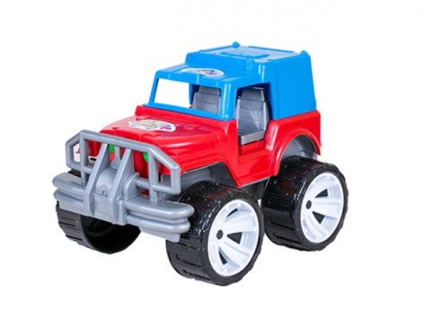 Машинка игрушечная Джип Хаммер, большие колеса, Бамсик