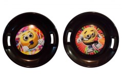 Санки-Льодянка SNOW PLATE (чорні) 60см