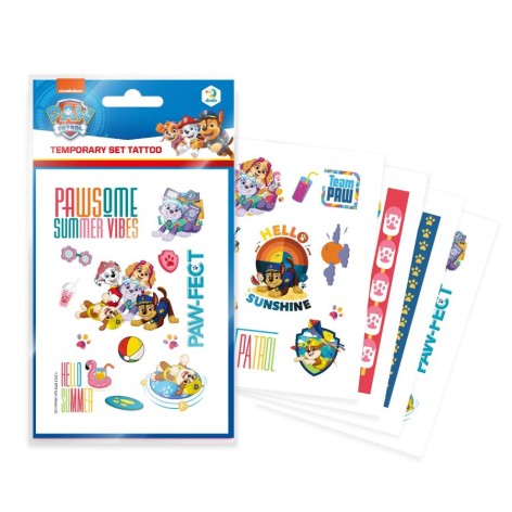 200436 Набор детских временных татуировок «Paw Patrol»