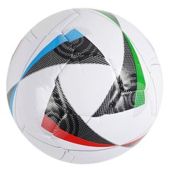 М'яч футбольний РОЗМІР №2, вага 100 грамів, матеріал PVC, балон гумовий (білий)