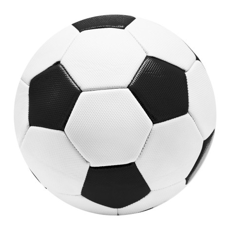 Мяч футбольный (бело-черный)