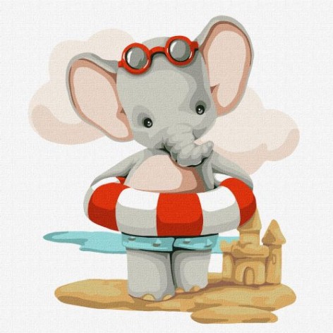 Картина по номерам "Любимое лето"???