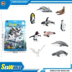 Набір тварин в п/е  /120/