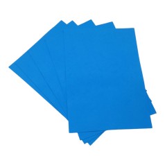 Фоамиран голубой А4 21*29,7см, 1мм, 5 листов