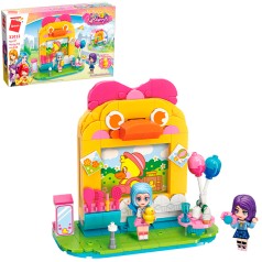 Конструктор Qman фотозона, фігурки, 230дет, в кор-ці, 31,5-19-5см 