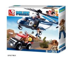 Конструктор M38-B0656 Police поліцейський вертоліт 285дет.кор.33*6,7*28,5 /16/