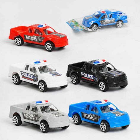 Машинка 5 цвета, инерция, в п/е 