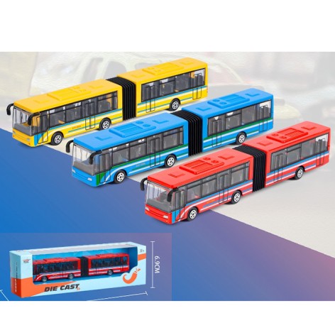 Автобус 18,5см, 3 кольори, в кор-ці, 23-7-5,5см /60/
