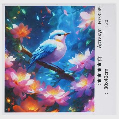 Картина за номерами 4FUN Game Club, 30х40 см, кор. 