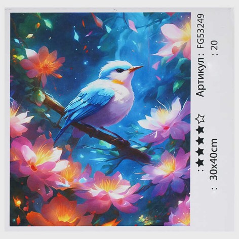 Картина за номерами 4FUN Game Club, 30х40 см, кор. 