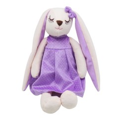 Зайка 19/3 (35см) сиреневая