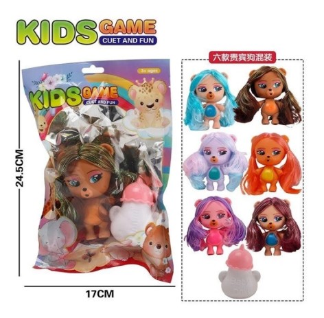 Герой пляшечка, висота: 10см, рухливі кінцівки, в п/е 