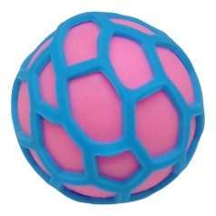 Игрушка "Мячик-антистресс", с пеной, 6 см (розовый)