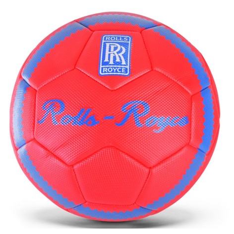 М'яч футбольний, розмір 5 (ролсройс червоний)